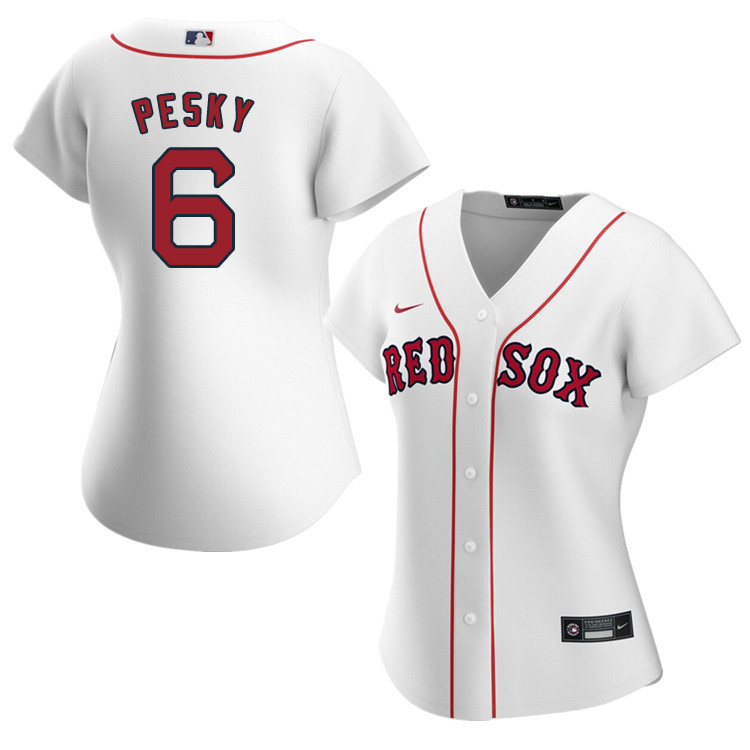 Nike Women #6 Johnny Pesky Boston Red Sox Baseball Jerseys Sale-White